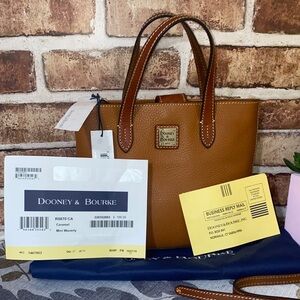 Dooney & Bourke Caramel nwt mini Waverly